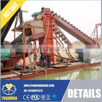 bucket chain dredger and sand mining dredger