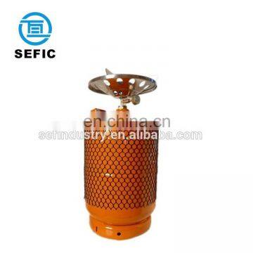 Export To South America Steel Cooking Gas Cylinder Regulator LPG Cooking Gas Cylinder Price