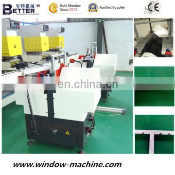 PVC window profile V shape cutting machine