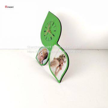 Cartoon Shape Table Clock for Sublimation photo-4