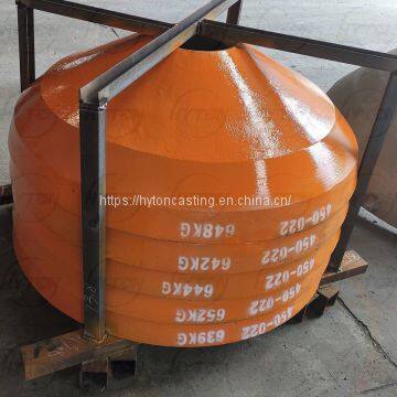 Mn18Cr2 Mantle Bowl Liner Suit Terex C-1550 Cone Crusher Spares photo-4