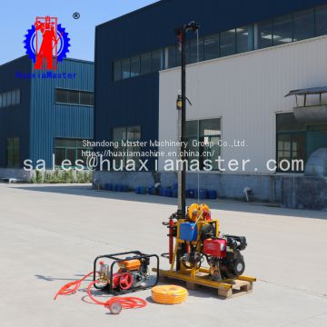 Shallow sampling rig small portable hydraulic drill can be lifted by two people