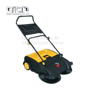 OR50  push leaf sweeper /  hand pushed walk behind sweeper /vacuum green machine sweeper