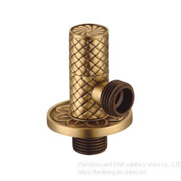 Octagon valve hot and cold universal water stop valve toilet angle valve of water heater