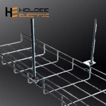 304 Hdg Cablofil Power Coated Electrical Galvanised 50mm Steel Ceiling ez Wire Basket Mesh Cable Tray 200 Standard Sizes Price photo-3