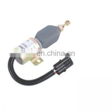 Fuel Shutdown Cut Off Solenoid 1752ES-12E7UC3B1S7 1752ES-24E7UC3B1S7 For DC24V LH-B022 Excavator Engine Aftermarket Parts