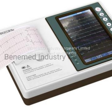 Portable Digital Medical Electrocardiograph 3 Channel ECG Machine