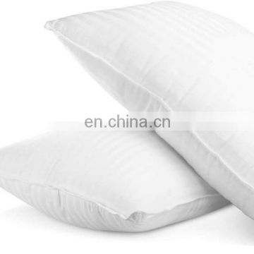 Natural Goose Down Feather Pillows For Sleeping Down Pillow With 100% Cotton Pillow Cover