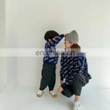 2020 Childrens Girls Boys Fashion Letter Sweater photo-6