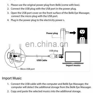 MY-V073A Eliminate Fatigue / Improve Insomnia Eye Massager,eye Massage Machine photo-3