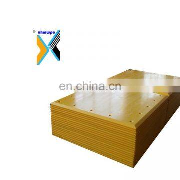 Marine Wall Panel Lock Entrance and Wall Protection - Curved and Bent Uhmwpe Marine Front Panel UHMW-PE Sliding Plates