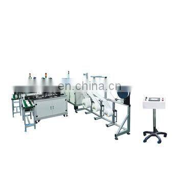 fully automatic 3 ply nonwoven fabric disposable medical facemask facial surgical face masks making machine production line