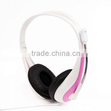 rotate microphone communication stunning headphones / loud sound headphones with volume control