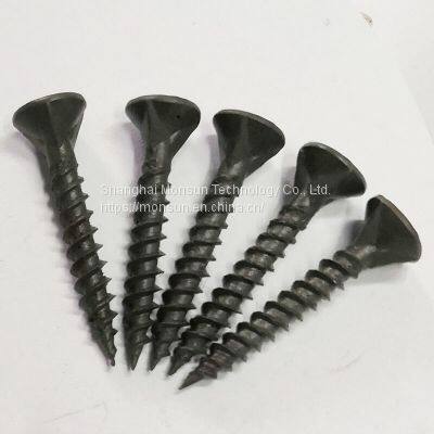 Cement Board Screws CSK Head Phil Black Whit Drywall Screws Manufacturer With Ribs