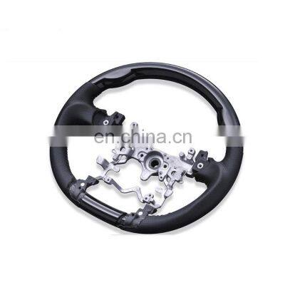 Car Circular Black Steering Wheel For Toyota Prius 2012 - 2015