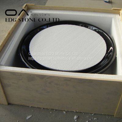 China Shanxi Black Granite Natural Stone Sink With Factory Direct Sale Price