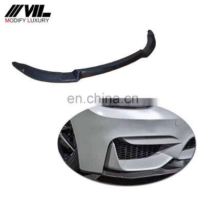 Carbon Fiber Front Lip Spoiler for BMW F82 M4 F80 M3 2014-2019