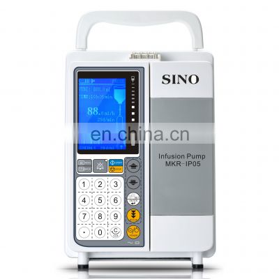 CE proved  3.2 Inch LCD Display Portable IV Medical veterinary and human Infusion Pump for ICU