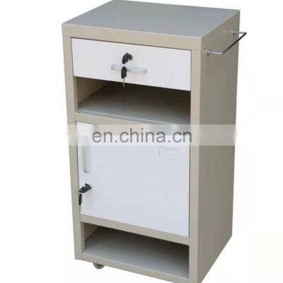 New Arrival Medical Instrument Bedside Cabinet Metal Bedside Locker for Hospital or Home