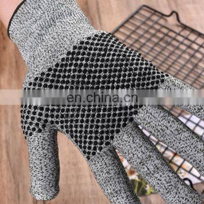 Level 5 HPPE Cut-resistant Gloves Garden Fishing Point Plastic Anti-cutting Mechanical Labor Protection Gloves