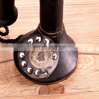 Retro Republic of China Shanghai Decorations Vintage Antique Telephone Ornaments Nostalgic Objects