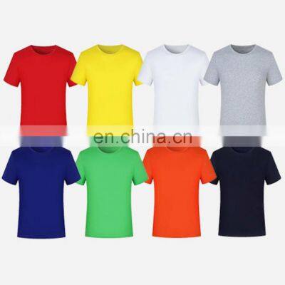Mens Blank Custom Logo Casual Cotton Promotional Crew Regular Short Sleeve Sublimation Printing White T-shirt photo-4