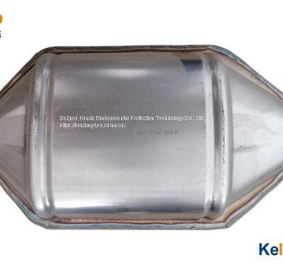 Universal Oval Catalytic Converter KLO003 Kunda Kelano