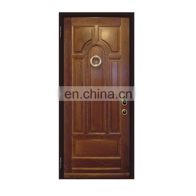 Apartment Italian style security exterior steel wooden armoured door