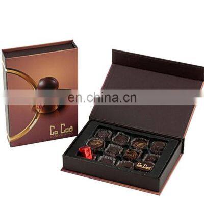 Custom candy packaging box for chocolate praline gift box