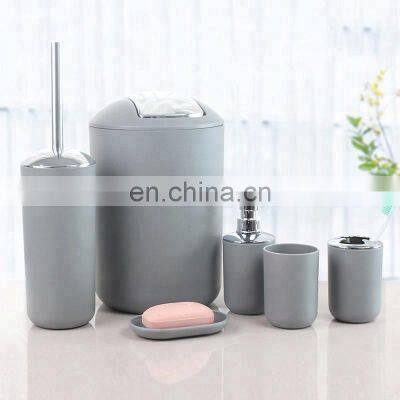 Supply Modern Curtain Sets With Shower Plastic Bathroom Sets for Bathroom Use photo-2