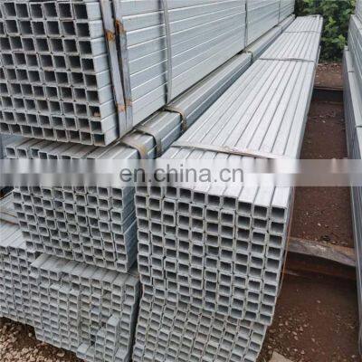 30*30 Hot Dipped Galvanized Square Steel Tube High Quality Galvanized Square and Retangular Steel Pipe Price