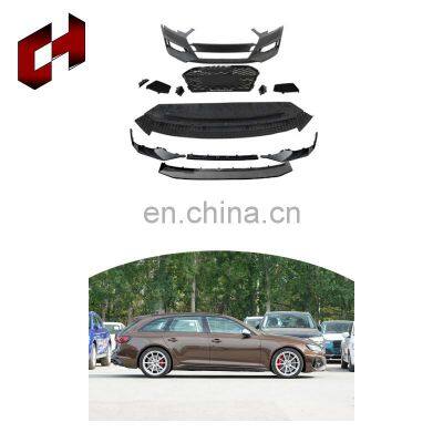 CH Good Quality Assembly Bumper Lip Engineer Hood Roof Spoiler Brake Light Kit Body Parts For Audi A4 2017-2020 To Rs4