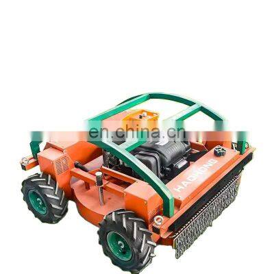 china wholesale automatic tractor lawn mower price commercial cordless gasoline wheel remote control lawn mower for sale