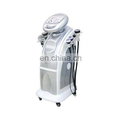 Multifunctional  6 in 1 80k cavitation vaccum RF liposuction slimming machine