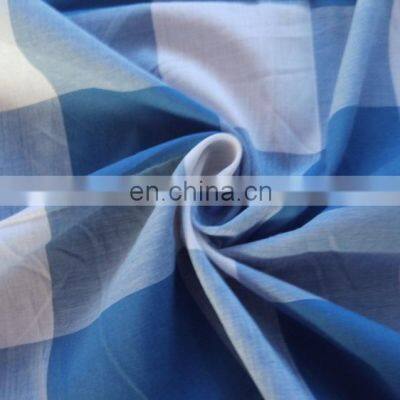 Wholesale Customize Colorful 100% Cotton Woven Plain Yarn Dyed Plaid Poplin Checked Shirting Fabric photo-3