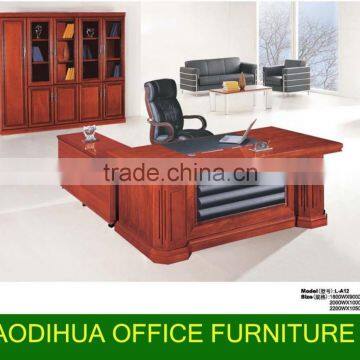 Modern L- shape Office Desk with drawer L-A12