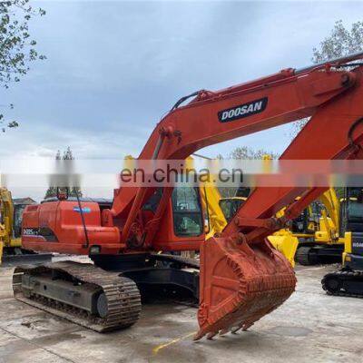 excellent working condition doosan excavator dh225lc-7 with low working hours for sale