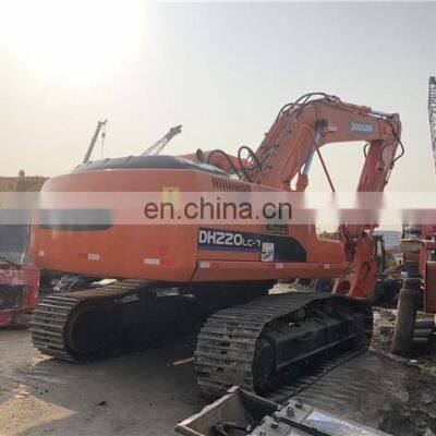 Newly doosan used excavator dh220-7 dh225-7 dh210-7 crawler second hand excavator