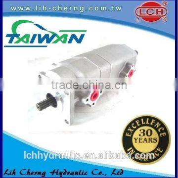 alibaba china supplier tandem hydraulic triple gear pump