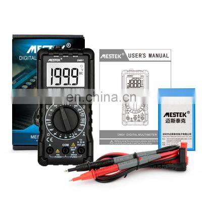 MESTEK Mini Digital Tester Multimeter Mini Pocket Multi Meter DC AC Voltage Current Tester Ammeter Multimeter for Electrician photo-4