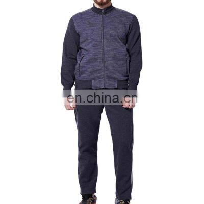 Custom Design & Fabric 100% Cotton Polyester Gym Blank Track Suits Men Tracksuit for men