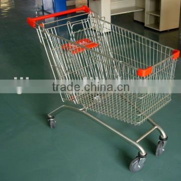 Supermarket shopping cart supermarket trolley