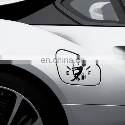 Funny Car Sticker Pull Fuel Tank Pointer To Full Hellaflush Reflective Vinyl Car Sticker