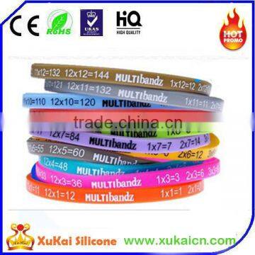 Full color printing silicone bracelet for kids