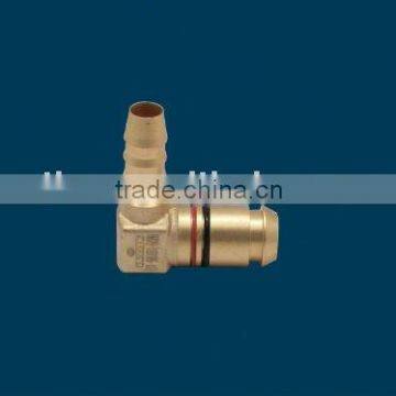 90 degree brass quick coupling copper fitting