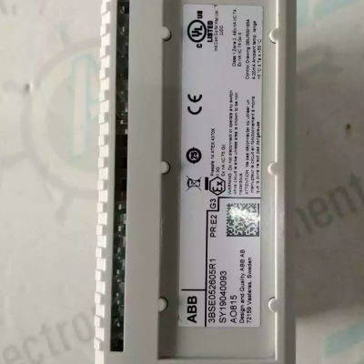 ABB AO815 3BSE052605R1 Analog Output HART 8 ch Module