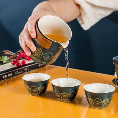 Beautiful Tea Cup Portable Set photo-3