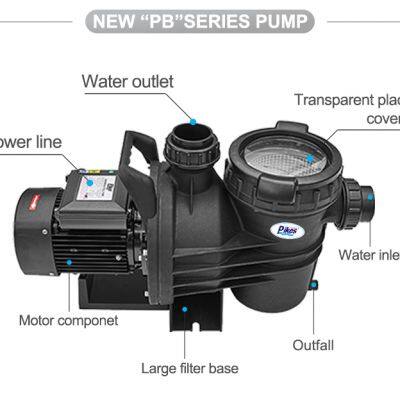Wholesale PB-300 Pump for Outdoor Swimming Pool 3HP Circulation Water Pump photo-5