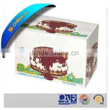 custom art paper/kraft paper/PVC offset printing/UV printing box