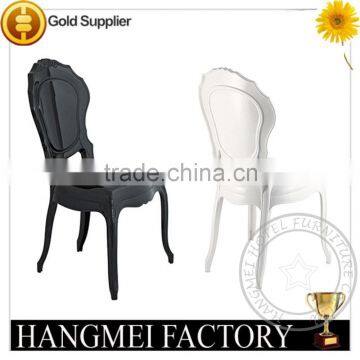 High grade and simple style acrylic chair/belle epoque chair